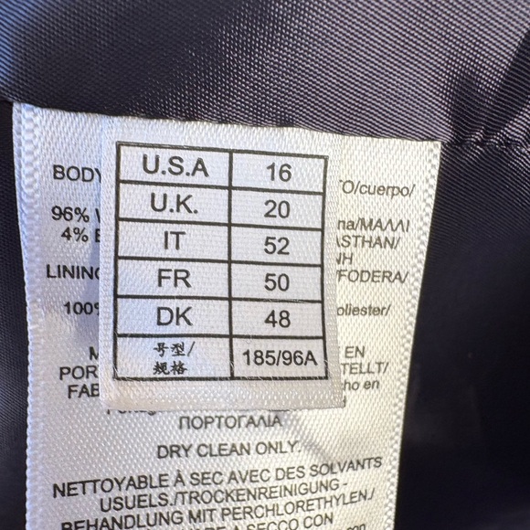 Brooks Bothers Navy Wool Blazer - Picture 13 of 16